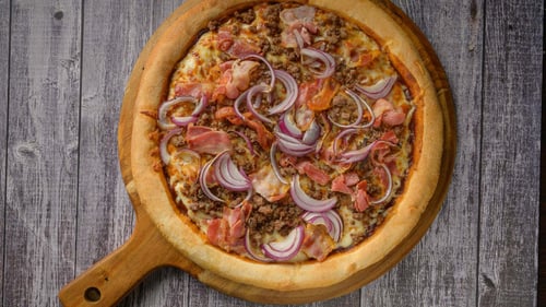 Pizza BBQ Bacon Pizza BBQ Bacon