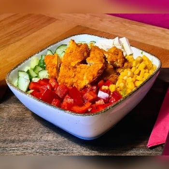 Crunchy Chicken Salat