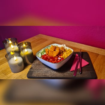 Crunchy Chicken Salat