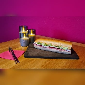 14 Croque Salami Mozzarella