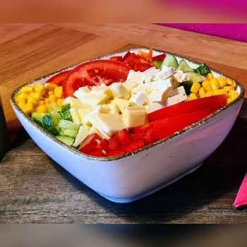 Vegetarischer Salat