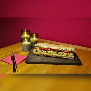 Croque Falafel