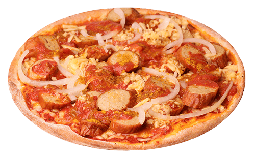 Pizza Currywurst