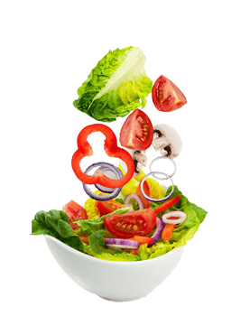 Grüner Garten Salat