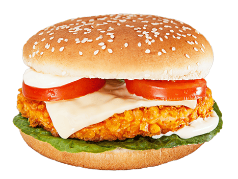 Crunchy Chick‘n Burger