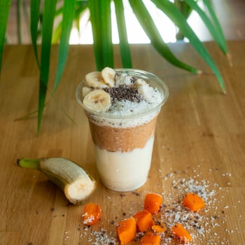 Pumpkin Spice Banana Bowl