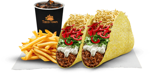 Mittleres Taco Menü