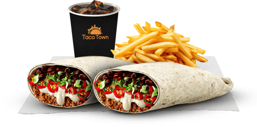 Burrito Menü Mittel