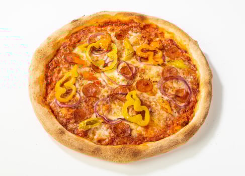 Familien Pizza Diavolo