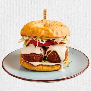 Amman Burger (vegetarisch) Amman Burger (vegetarisch)
