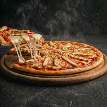 Pizza Jamaika Chicken Pizza Jamaika Chicken