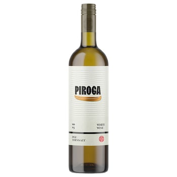 Piroga - White Dry Wine 0,750l Piroga - White Dry Wine 0,750l