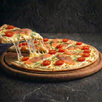 25 Pizza Lachs Deluxe 25 Pizza Lachs Deluxe