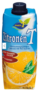 Eistee Zitrone Eistee Zitrone