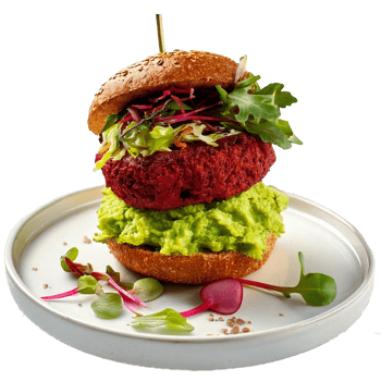 CLEAN Veggie Majesty Burger