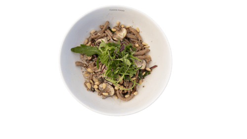 CLEAN TRUFFLE MUSHROOM PASTA
