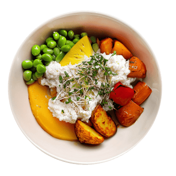CLEAN SWEET POTATO FETA POT