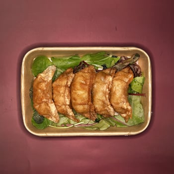 Crispy Gyoza mit Ente  (5ST)