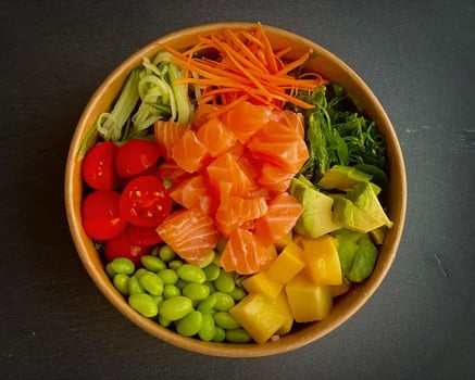 Tachibana Bowl mit frischem Lachs