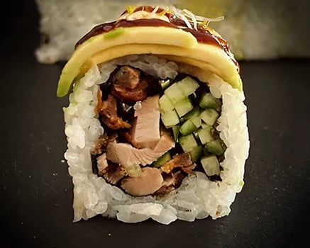Peking Duck Sushi Roll