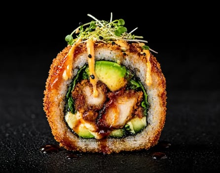 Spicy Crispy Karaage Roll Spicy Crispy Karaage Roll