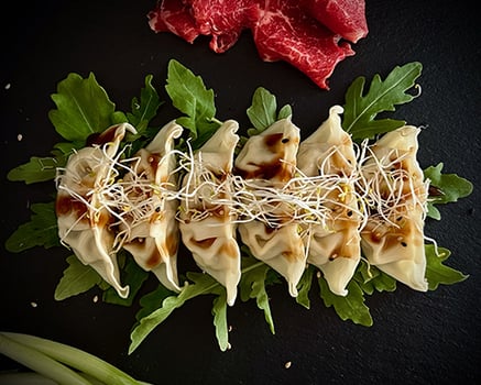 Gyoza mit Rindfleisch