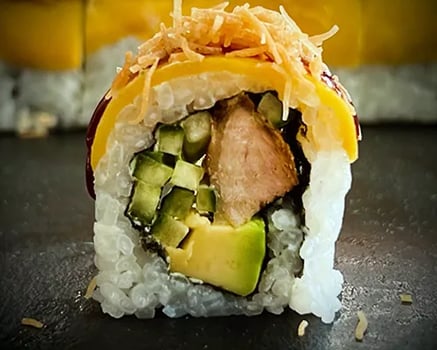 Cc Roasted Mango-Duck Roll