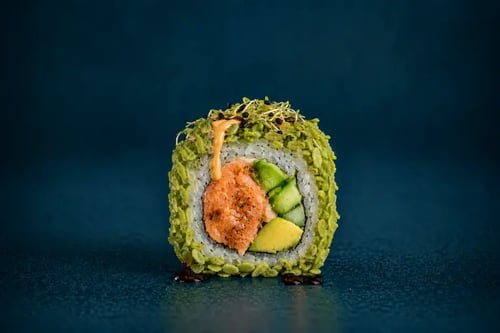 Rice Flakes Crispy Sake Tatar Rice Flakes Crispy Sake Tatar