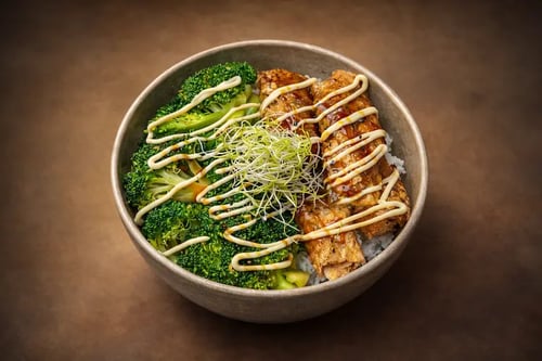 Donburi Cha Gio Chay Donburi Cha Gio Chay