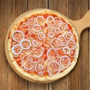 Pizza Thunfisch / Zwiebel