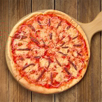 Pizza Sardellen