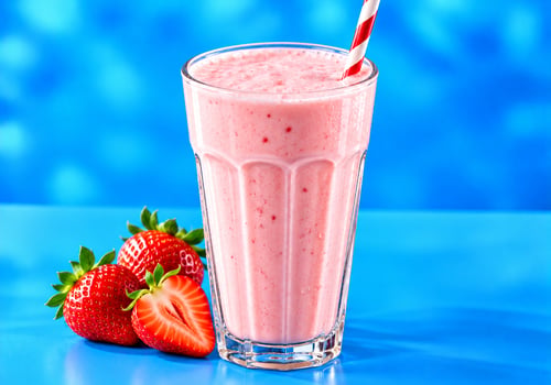 Erdbeere Milchshake Erdbeere Milchshake