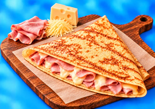 Crêpe Schinken Käse Crêpe Schinken Käse