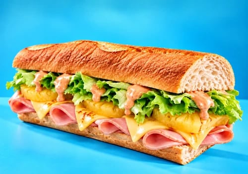 Croque Schinken-Ananas Croque Schinken-Ananas