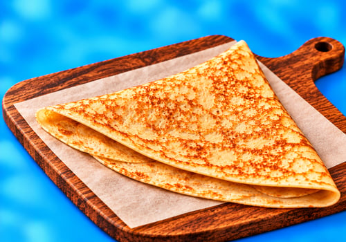 Crêpe ohne alles Crêpe ohne alles