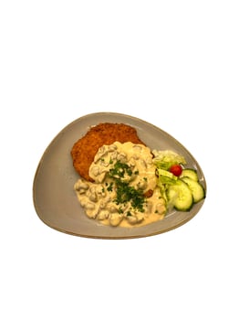 Champignonschnitzel