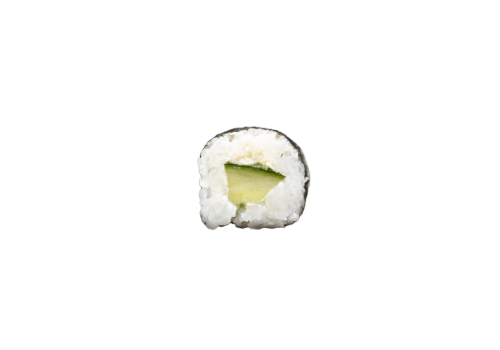 Gurke-Frischkäse Maki (4 Stück)