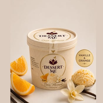 Eiscreme Vanille Orange 110ml Eiscreme Vanille Orange 110ml