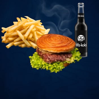 Crossiant Hamburger Menü