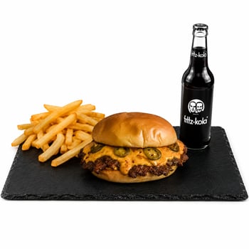 Smash Chilli Cheesebruger Menü