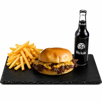 Smash Cheeseburger Menü