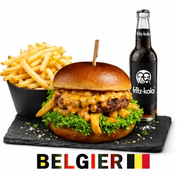 Grill mir den Belgier Menü
