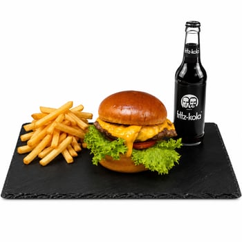 Grill mir den Cheeseburger Menü