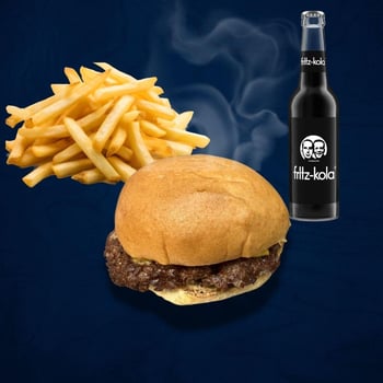 Smash mir den Hamburger Menü