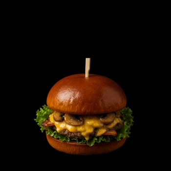 Grill mir den Champignon Burger Grill mir den Champignon Burger