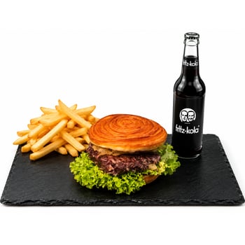 Crossiant Hamburger Menü