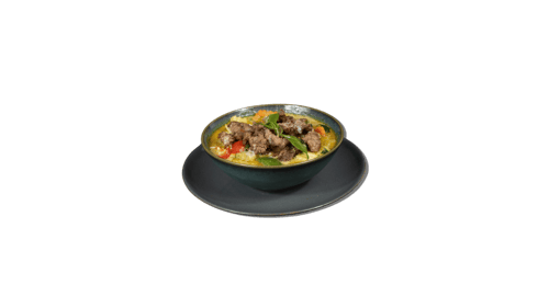 Green Curry mit Rind