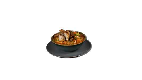 Szechuan mit frittierter Ente