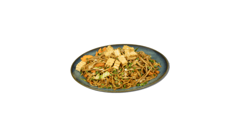 Fried Noodles mit Tofu