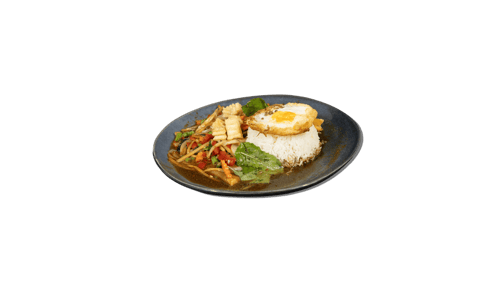Phat Kaphrao mit Tofu